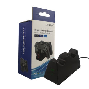 خرید پایه شارژر دوگانه Dobe برای PS4 - سیاه مدل: پایه شارژر